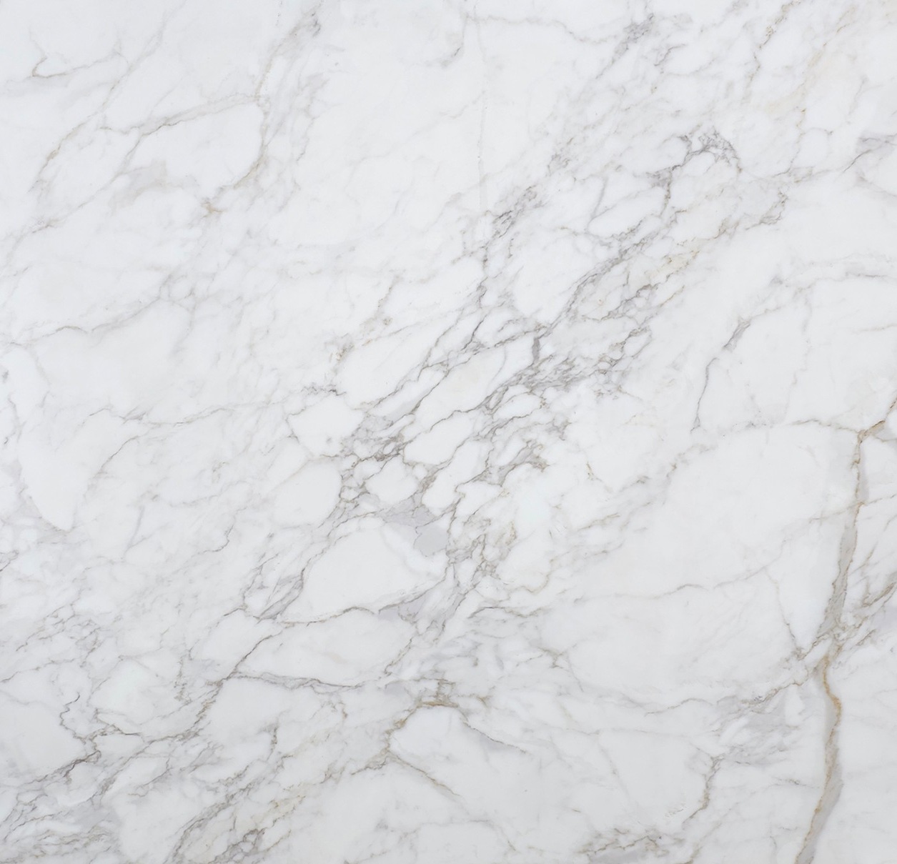 Discover Avant Quartz Calacatta Viviez and Marmi Futerno custom quartz solutions featuring a soft white background with delicate grey and beige veining.