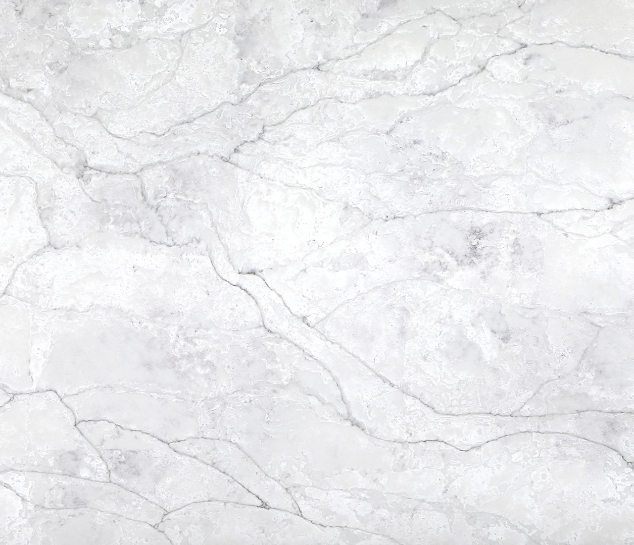 Avant Quartz 7970 Calacatta Troyes countertop with intricate veining.