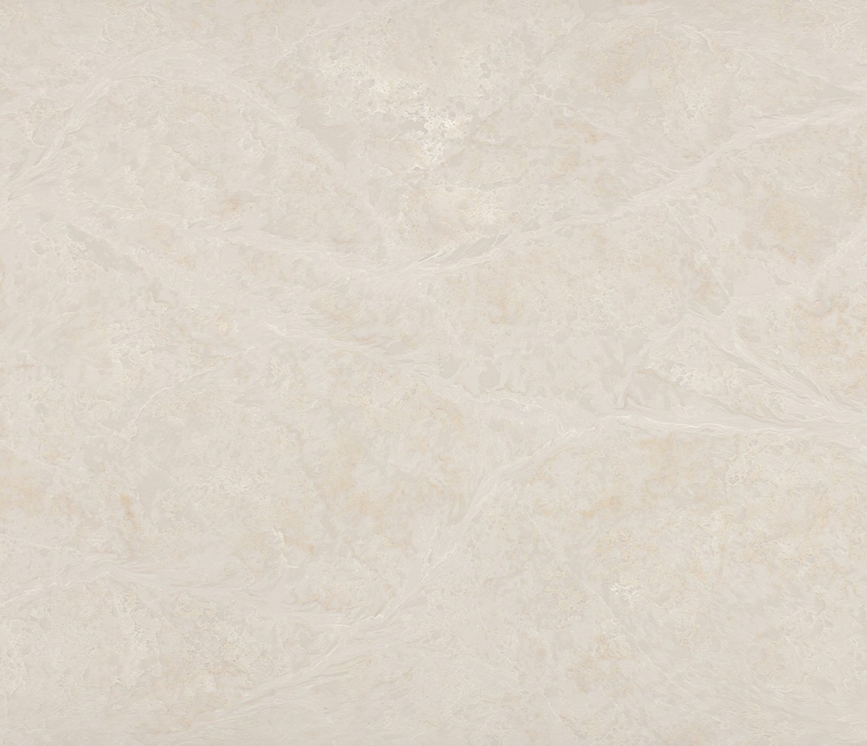 Discover Avant Quartz Tarn and Marmi Futerno custom quartz solutions featuring a warm light beige surface with fine natural veining.